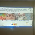 Formation des agents du CDIG sur le site web
